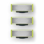 3-pack rakblad kompatibla med Philips Oneblade Replacement