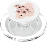 Sakura Fleurs de cerisier roses délicates PopSockets PopGrip pour MagSafe