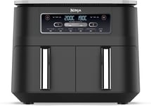 Ninja Foodi Dual Zone Digital Air Fryer, 2 Drawers, 7.6L, 6-in-1, Uses No Oil,