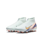 Nike Air Zoom Mercurial Superfly 10 Academy MG Dream Speed 9 - Grön/Guld Barn, storlek 37½