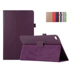 Housse Samsung Galaxy TAB A 8 2019 4G/LTE violette avec Stand - Etui coque violet de protection tablette New Galaxy TAB A 8.0 2019 SM-T290 / SM-T295 - accessoires pochette XEPTIO TAB A8 2019