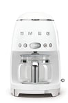 Smeg DCF02WHEU coffee maker Drip coffee maker 1.4 L Fully-auto, Black