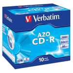 CD-R - VERBATIM - 700 Mo Super Azo - 80 min - 48x (10)