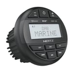 HERTZ HMR10D Marine DAB+ radio m/bt 100% vanntett front IP66, 4 x 50W