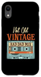 Coque pour iPhone XR Not Old Vintage Rad-Dad Mix Cassette Tape Retro Fête des Pères