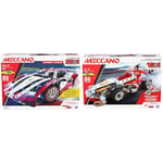 MECCANO - Coffret Supercar 25 MODÈLES MOTORISÉS - Voiture Enfant Motorisée & Voiture DE Course 10 MODELES - 10 Modèles De Véhicules De Course A Construire