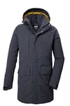 killtec Homme Parka fonctionnelle/parka avec capuche amovible KOW 80 MN PRK, dunkel stahlblau, M, 41848-000