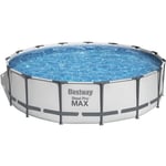 Kit Piscine hors sol tubulaire BESTWAY Steel Pro Maxe- 457 x 107 cm - Ronde (...