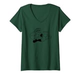 Femme Richie Rich I Love Green T-Shirt avec Col en V