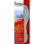 Bama Warm Felta, Semelle intérieure en feutrine pour garder les pieds au chaud, semelle de chaussure de travail qui protège contre le froid et l'humidité, Unisexe, Gris, Taille: 48