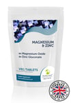 Magnesium Oxide with Zinc Gluconate Tablets Pack of 1000 BULK Wholesale