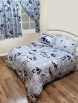 Junior Toddler Duvet Cover Set Shaun The Sheep Reversible Bedding Moon Stars