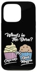 iPhone 13 Pro What's In The Oven Cupcake Or Stud Muffin Baby Announcement Case