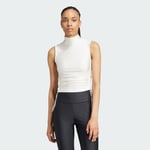 adidas Ruched 3-Stripes Crop Top Women