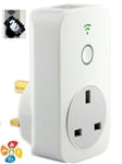 OPTIMUM WIFI 3 Pin Plug In Programmable Timer Control Socket Switch OP-TIPWF01