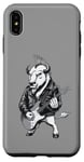 Coque pour iPhone XS Max Heavy Metal Bison Hard Rock Buffalo Electric Guitar