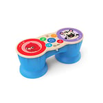 Baby Einstein, Hape, Upbeat Tunes Magic Touch Drum​, Wooden Musical Toy Instruments for Toddlers, Cause and Effect, 2 Play Modes, Sound Effects, Ages 6 Months +