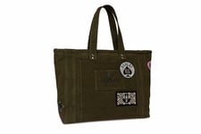 Replay women's bag made of cotton, green (Military Green 057), one size