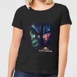 Marvel Thor Ragnarok Hulk Split Face T-shirt Femme - Noir - 3XL - Noir