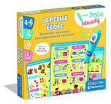 Clementoni | Kit Mon Stylo Intéractif | 4 Ans + | La Petite École | 16 Activités Éducatives | Stylo Bonnes Réponses | Apprendre en s'Amusant | Fabriqué en Italie | Cadeau Enfants