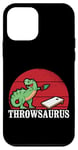 iPhone 12 mini Cornhole Team Bean Bag Player Champ T-Rex Throwsaurus Case