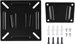 Support Mural pour écran, Support De Fixation Murale pour Téléviseur, Support de Support de télévision Mural Support de Montage LCD pour Moniteur LCD LED 12-24 Pouces écran TV PC