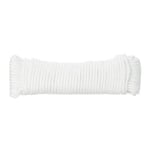 Corde tressée en polypropylène blanche DIALL ø4 mm, 20 m