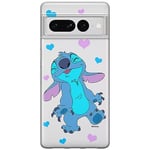 ERT GROUP Coque de téléphone Portable pour Google Pixel 7 Pro Original et sous Licence Officielle Disney Motif Stitch 014 Parfaitement adapté à la Forme du téléphone Portable, partiel imprimé