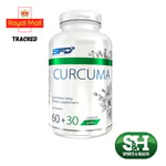 Curcumin Tablets SFD Curcuma Turmeric 90tablets x 1000 mg Joints & Liver Support