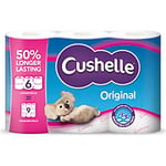 Cushelle Original Toilet Roll 2 Ply 8366056 6 Rolls of 270 Sheets