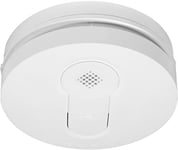 BG Electrical Optical Smoke Alarm, 230VAC Mains Powered Natural White