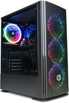 CyberpowerPC Wyvern PC Gamer - Intel Core i5-12400F, Nvidia RTX 3050, RAM 16Go, SSD NVMe 500Go, 650W 80+ PSU, WiFi, Windows 11, Blaze RGB