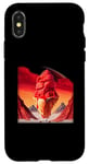 Coque pour iPhone X/XS Red Hot Chili Pepper Ice Cream Mothership Landing