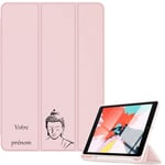 Housse Ipad Mini 6 Rose Avec Motif Bouddha Personnalisee