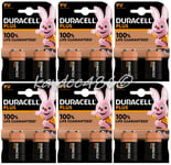 12 x Duracell 9v Plus Power 9 Volt Block Batteries Long Lasting Smoke Alarm 2029