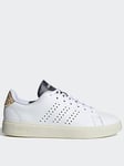 adidas Sportswear Women's Advantage 2.0 Trainers - White/Blue, White, Size 6, Women