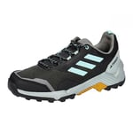 adidas Men's Eastrail 2.0 Hiking Shoes Sneakers, core Black/Aqua/preloved Yellow, 7 UK