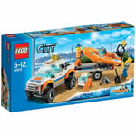 LEGO 60012 - Garde Côtière 4x4 Et Bateau De Sub