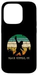 iPhone 14 Pro Black Kettle OK Sasquatch Peace Sign Bigfoot Design Case