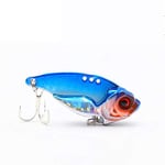 7/10/15/20 g 3D Eyesmetal Vib Blade Lure Naufrage Appâts Vibrants Vibration Artificielle pour Bass Pike Perch Pêche 10 Couleurs 15g Bleu