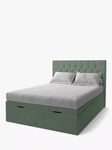 Koti Home Eden Upholstered Ottoman Storage Bed, King Size