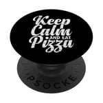 Keep Calm and eat Pizza Italian PopSockets Adhesive PopGrip