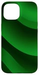 Coque pour iPhone 15 Vert Esthétique Abstrait Minimal Patterns