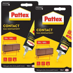 2x Pattex Contact Glue Gel 58ml