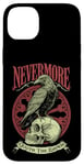 Coque pour iPhone 14 Plus Nevermore Quoth The Raven Gothic Edgar Allan Poe