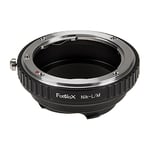 Fotodiox Lens Mount Adapter, Nikon Lens to Leica M Adapter, fits Leica M3 · M2 · M1 · M4 · M5 · CL · M6 · MP · M7 · M8 · M9, Hexar RF · Epson R-D1 · 35mm Bessa · Cosina Voigtländer · Minolta CLE · Rollei 35 RF · Zeiss Ikon
