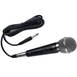 Qiandeng Microphone KTV Dynamic dynamique pro Vocal avec câble XLR à 6,5 mm pour la connexion audio, micro de poche professionnel pour la phase karaoke chantant enregistrement mariage mariage intérieu