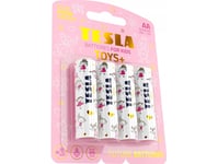 Tesla Tesla Alkaliskt Batteri R6 (Aa) Toys+ Girl [4X120] 4 St