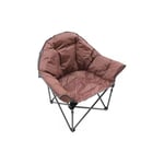 Vango Titan 2 Oversized Chair Large Padded Camping Chair Brick Dust