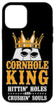 iPhone 12 mini Cornhole Team Bean Bag Player Champ Cornhole King Hittin' Case